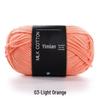 4-Ply Yimian Medium-Fine Milk Cotton Baby Yarn for Hand-Knitted DIY Projects