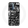 Case - Maniacase - Realme V23 - Nike Air Logo - Nike Graffiti - Black and White