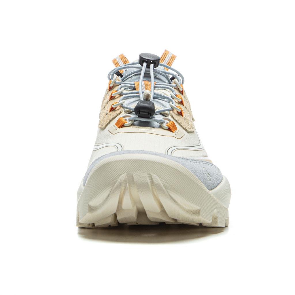 New ANB x LiNing Cushioning Rebound Low Top Casual Shoes Women's Beige Blue AZGV066-4