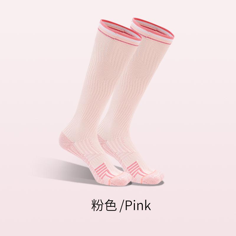 Sport S House Women S Long Tube Sports Marathon Soccer Pressure Running Compression Jk Socks One size fits all