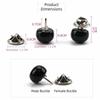DIY Cardigan Buckle Adjustable Button Brooches Imitation Pearl Brooch  Clothing Dress Coat Sweater