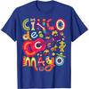 Cinco De Mayo Fiesta Guitar Graphic Tee Unisex's Casual Cotton T-Shirt