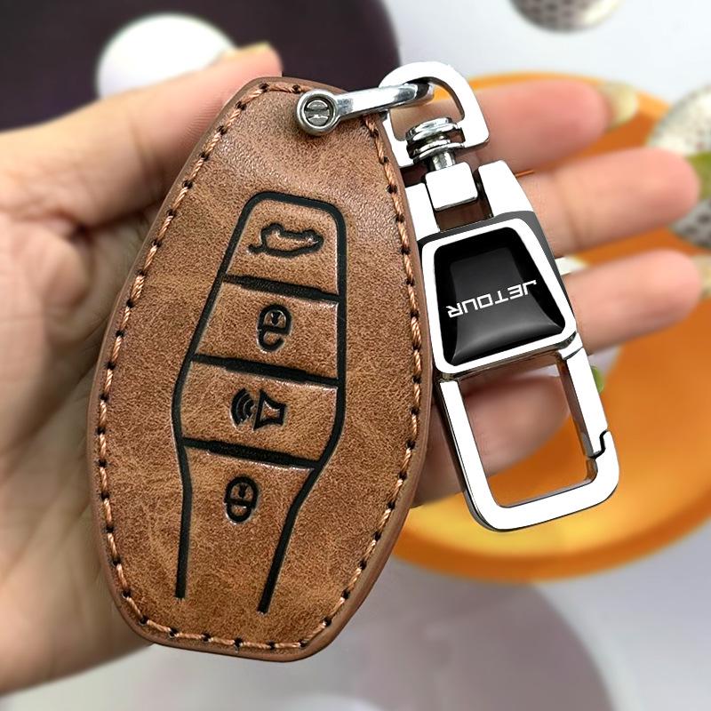 Premium Jetour X70/X70 Plus/X70S/X90 Key Cover with Buckle