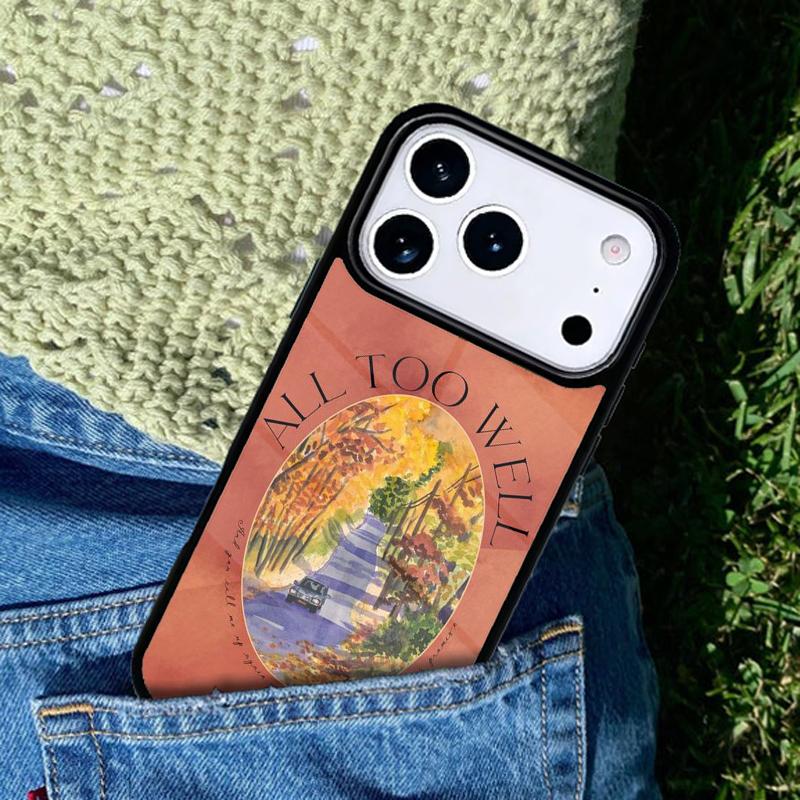 All Too Well Lyrics Phone Case Cover for IPhone 11 12 13 14 15 16e 17 Pro Max Coque for IPhone 17 Air