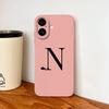 Simple Case For iPhone 17 Pro Max / iPhone Air Heart Letters Phone Cover For iPhone17 Camera Protection Anti Drop Soft Funda
