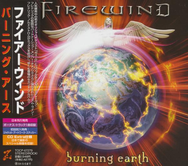 

CD FIREWIND - Burning Earth TOCP67279 Z 2003 Japan Obi Rock