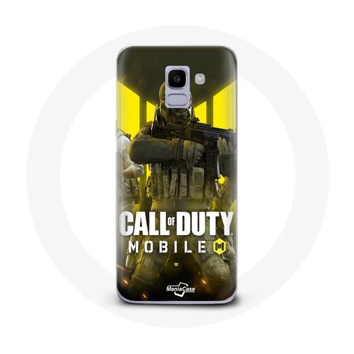 Coque Samsung GALAXY J6 2018 Call of duty Mobile M