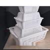 JingJingRS Rectangular Kitchen Draining Basket