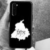 Punjab Map Case For OnePlus 13T 10T 8T 10 Pro 15 13 12 11 15R 13R 12R Nord CE 5 2 3 4 Lite N20 N30 Coque