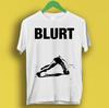 Blurt Blurt 80er Jazz Rock Retro Vintage Cool Geschenk T-Shirt T-Shirt 2546 Unisex T-Shirt