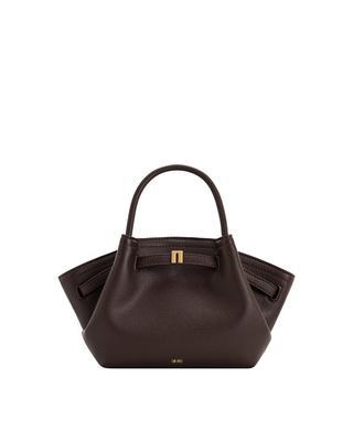 JW PEI HANA Mini Tote Taske i Kunst Ruskind - Mørkebrun