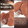 Erotic Doll Male Masturbator with Realistic Boobs Vagina and Anal Pocket Pussy Strap Built-in Spine Pussy Butt Male Sex Toys for Men Masturbation