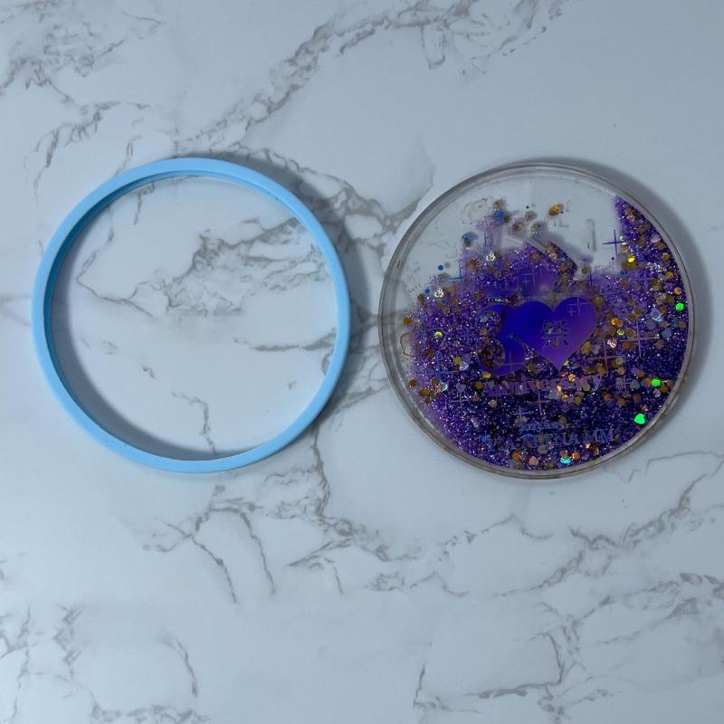 Resin Coaster Silicone Molds Durable Silicone Coaster Molds for Resin Casting Cup Mat Epoxy Resin Mold Crafts Decoration
