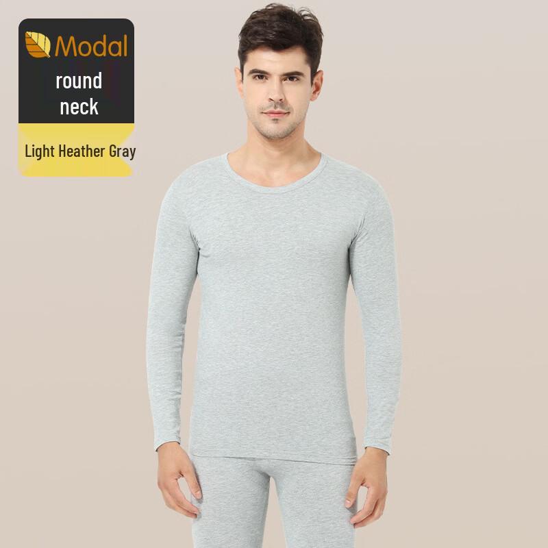LangSha Men s Slim-Fit Thermal Underwear Set