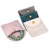 1/10 piece short plush jewelry packaging bag buckle bag ring earring bracelet necklace storage wedding party chic gift bag