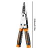 Electric Wire Stripper 2-in-1 Shears Tool Cutting Nipper For Electrical Work Stripping Cutting Crimping Peeling Wires Cables