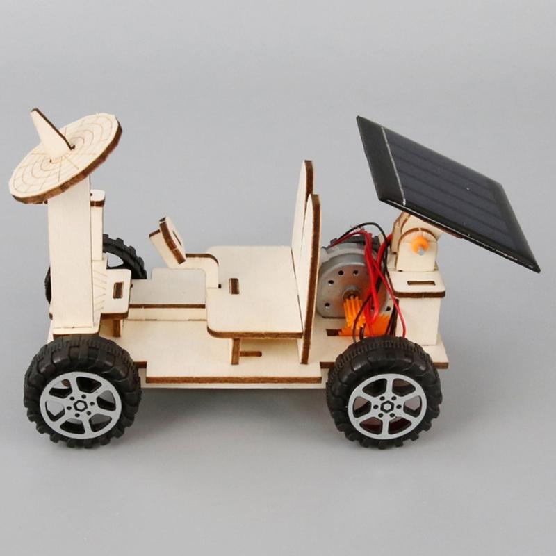 Wooden Space Exploration Vehicle Craft Set Physics Teaching Tool For Students Hands on Learning And Engineering