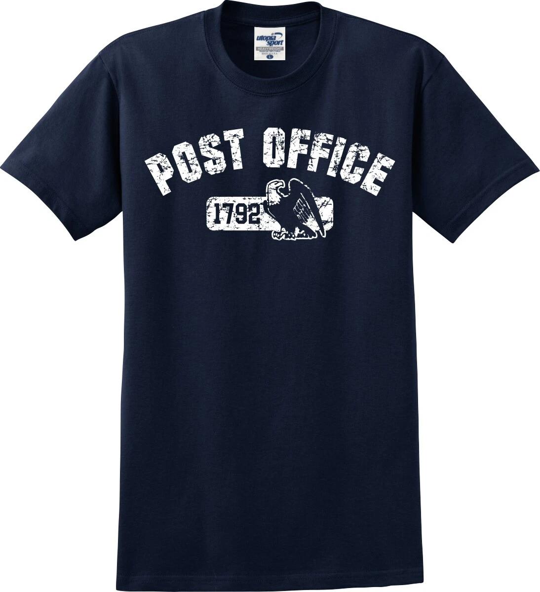 Post Office Arched Eagle 1792 Distressed Unisex T shirt (S-5X) S