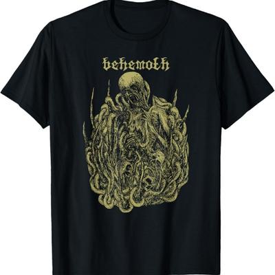 Behemoth Brutal Death Monster for Heavy Metal T Shirts Fans T-Shirt