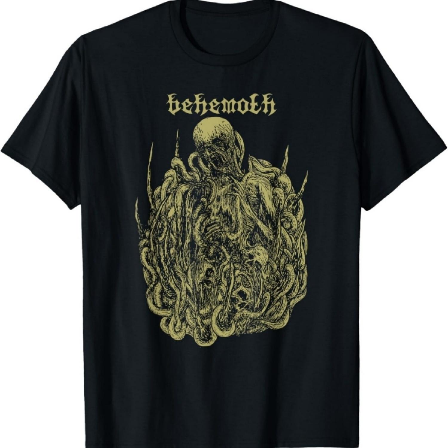 Behemoth Брутальный Смертельный Монстр для фанатов футболок Хэви-метал Футболка S