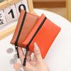 1Pc Mini Coin Bag Pouch Coin Purse Ladies Zipper Wallets Small Women Business Card Holder PU