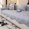 Cream wind special-shaped sofa cushion universal in all seasons 2025 new straight sofa seat cushion non-slip white sofa cover