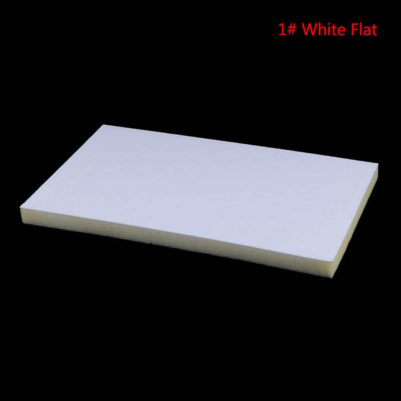 

Jewelry Foam Tray DIY Inserts Liners Grey/Black Velvet Jewellery Rings Bracelet Watch Showed Case Earrings Hole