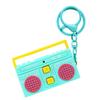 Mini Recording Keychain with Button Control Function Portable Design Plastic Material for Various Recording Needs