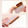 2Pcs Ultra-Thin Compact Foundation Brush With Mirror Box Easy To Carry Flat-Head Makeup Brush No Trace Replaceable Makeup Tools