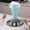 Piping Bag Holder Stand Plastic Pastry Bag Stand for Cake Decorating Kit Baking Tool Organizer for Pastry Bags