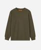 UNIVERSAL OVERALL Heavyweight Waffle Long Sleeve T-Shirt Khaki