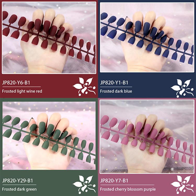

Balet Kuku Art Kuku 24 Pieces Kuku Palsu Jadi Gemuk Матовый скраб Kuku Palsu 001