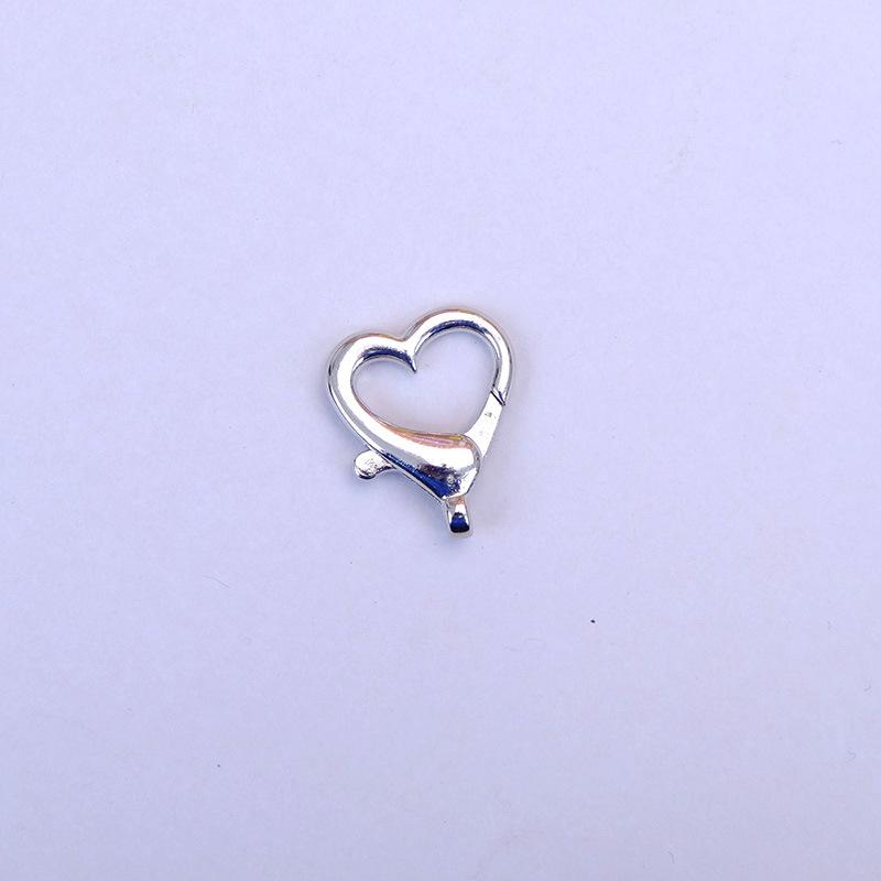 Herzförmiger Maus-Schlüsselanhänger aus Zinklegierung mit Haken