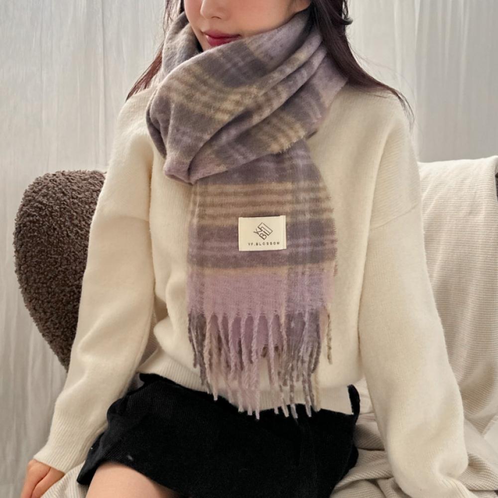 

Шаль-глушитель City Saint Check Label Big Bomb, 5 цветов