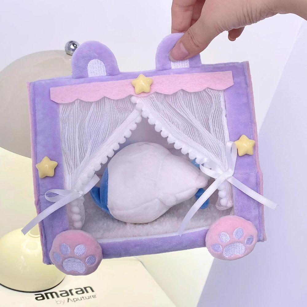 Scene Model Cotton Doll Bed Doll Furniture Doll Sleeping Bed Doll Tent  Dollhouse Accessories