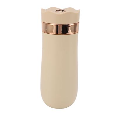 French Press Mug Stainless Steel Insulated Portable 320ml Chinese Style Coffee Mug for Outdoor