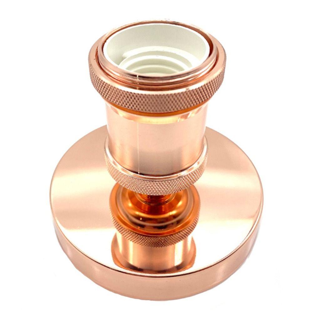 

E27 Lamp Socket Vintage Lamp Holder Retro Bulb Base Home Bedroom Living Room розового золота
