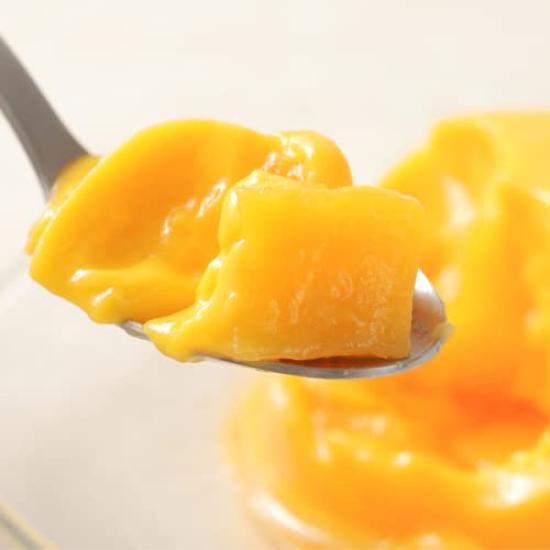 Momijiya Honpo Japanischer Mango-Pudding Premium Mango-Pudding 1 Schachtel mit 6 Stück x 6 von einem Yokan White Day Sommergeschenke Luxus Luxusgeschenk Pudding Luxus