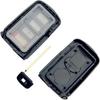 Key Fob Shell Replacement for 2017 2018  Toyota Highlander Avalon Camry Corolla RAV4 4 Button Car Keyless Entry Remote Control Key Fob Case Cover