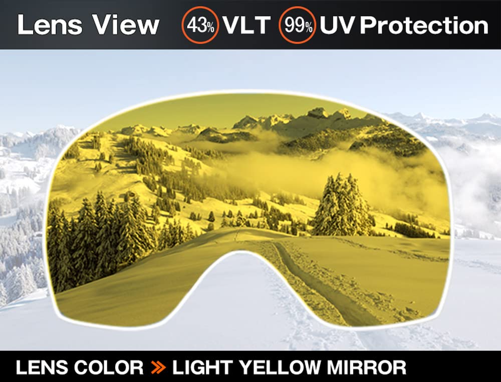 TECH Smith Snow Goggles with Replacement Lenses for SMITH ZERO [ZERO BASE] [Discount/Outlet] [SQUAD] (xxsmzrglc-sqd-lywm)