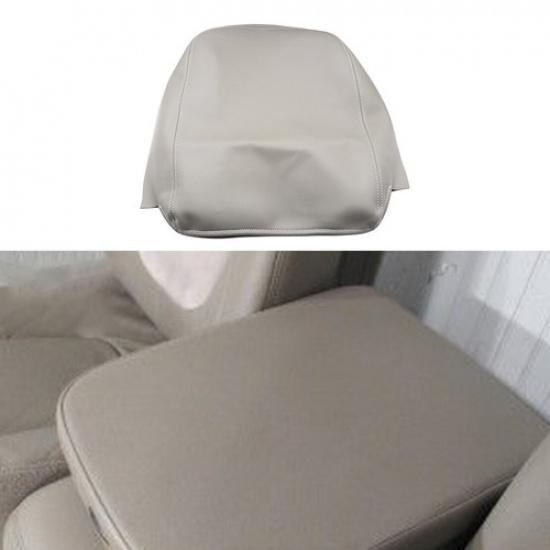 

Car Armrest Center Console Leather Synthetic Cover Taupe For Dodge Ram 2002-08