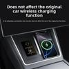 Car Sticker For Tesla Model YL 2025 6-seater  Wireless Charging Silicone Pad Central Control Anti Slip Pad Car Dust Accessories