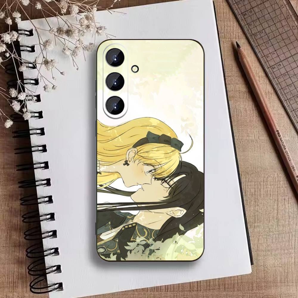 Anime Athanasia Phone Case For Samsung Galaxy A73,A21s,A22,A31,A52,A53,A71,A41Soft Black Shell