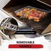 Edelstahl Faltbarer Grillkorb Geeignet für Gemüse, Steak, Fisch, Garnelen, Outdoor-Camping, Partys, Grillwerkzeuge