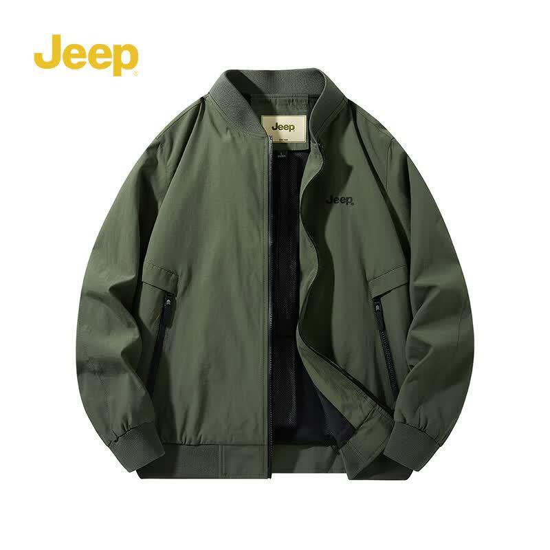 JEEP Men s Baseball Collar Casual Jacket 3XL