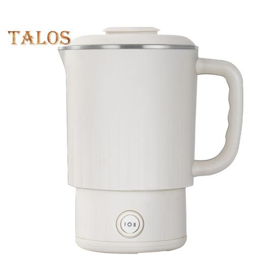 

800 мл складной дорожный электрический чайник двухслойный дизайн быстрый нагрев защита от перегрева 600 Вт водонагреватель маленький чайник UK