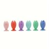 6PCS Toothbrush Cover, Cute Fish Shaped Toothbrush Holder,Portable Travel Toothbrush Protector, Bathroom Toothbrush Cover Holder