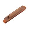 Top Leather Pencil Bag with Elastic Band, Retro Pen Case Holder for Travel Notebook, Portable Pen Pouch School Office Stationery