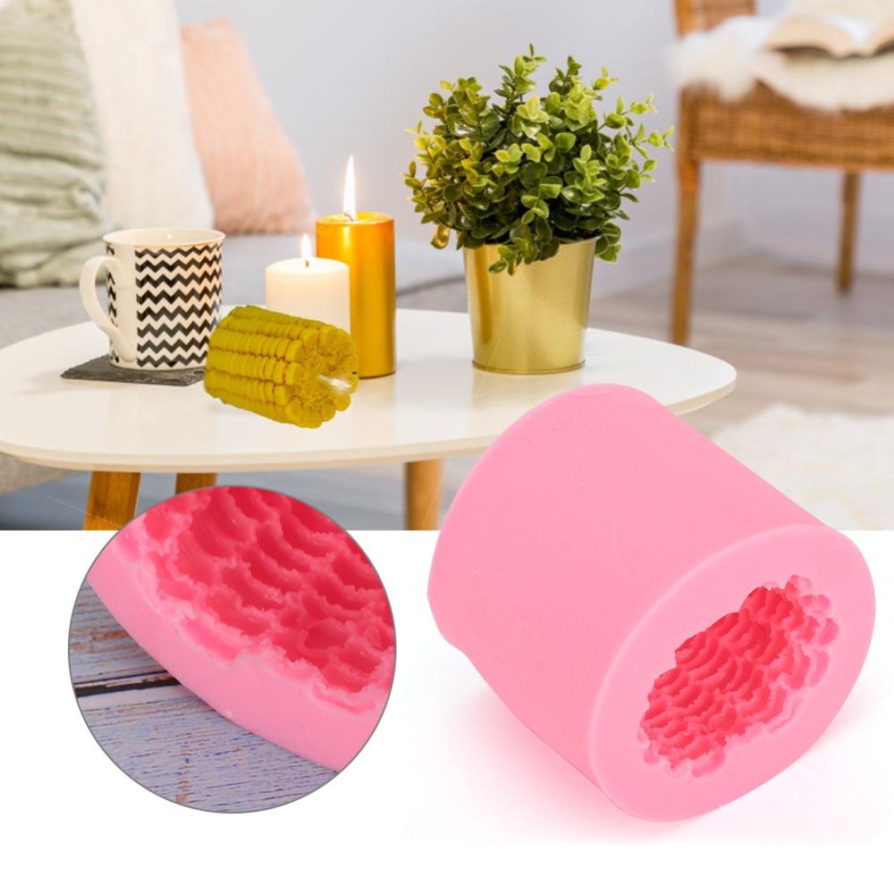 Pink DIY Silicone Mould Corn Cake Silicone Mould Chocolate Making Mould Resin Craft