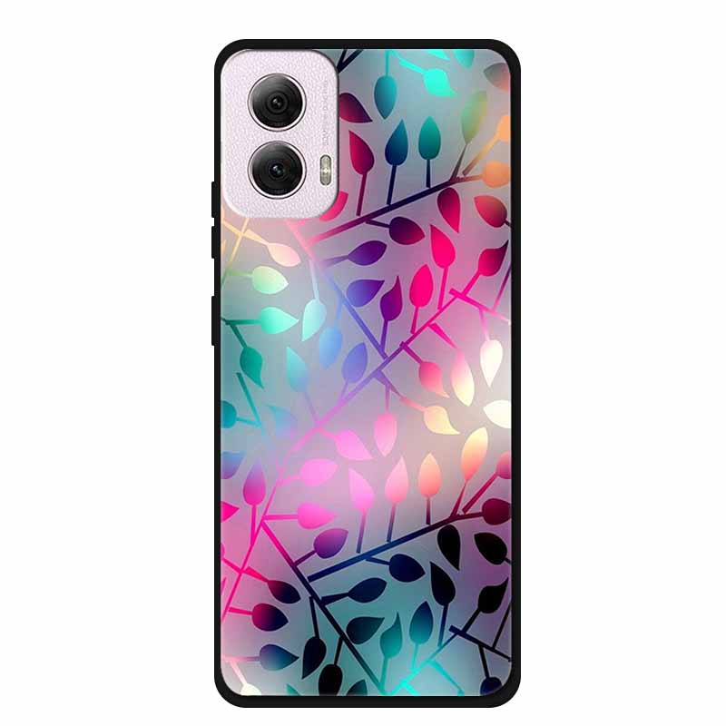 For Moto G Power 2024 Case TPU Animals Soft Silicone Phone Cases For Motorola G Power 2024 5G Wolf Protector Original Back Cover